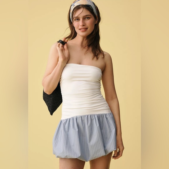 Anthropologie Dresses & Skirts - Anthropologie NIA Janay Strapless Bubble Mini Dress
